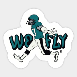 We Fly Sticker